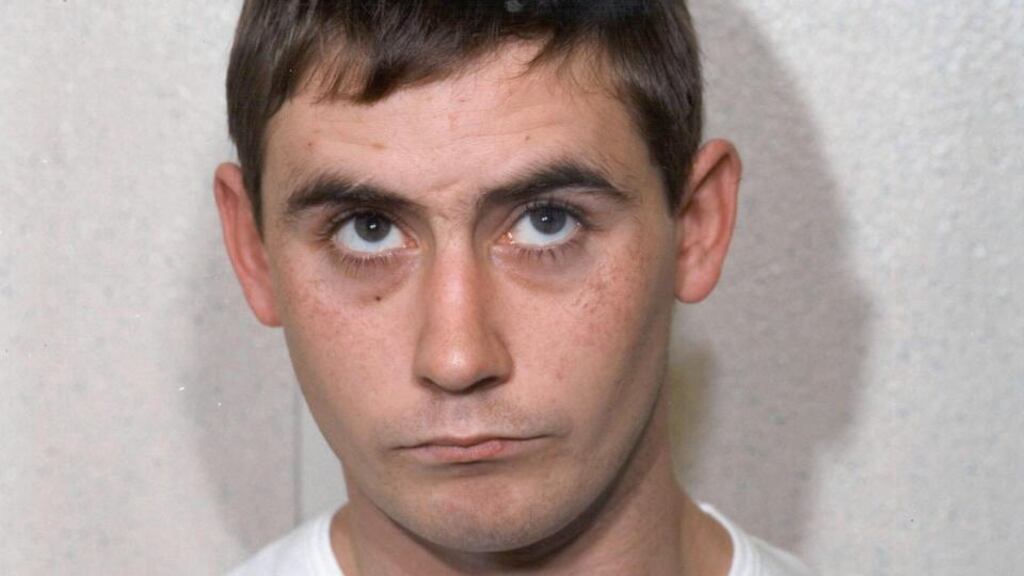 Scotland Yard photo from 2003 of Robert Hulme, now 34, who was one of six dissident Republicans freed from prison today. Photograph: PA Photo/Scotland Yard/Collect