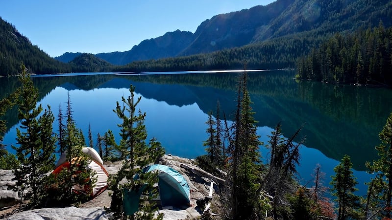 Camping in North Cascades National Park. Photograph: iStock/Getty Images