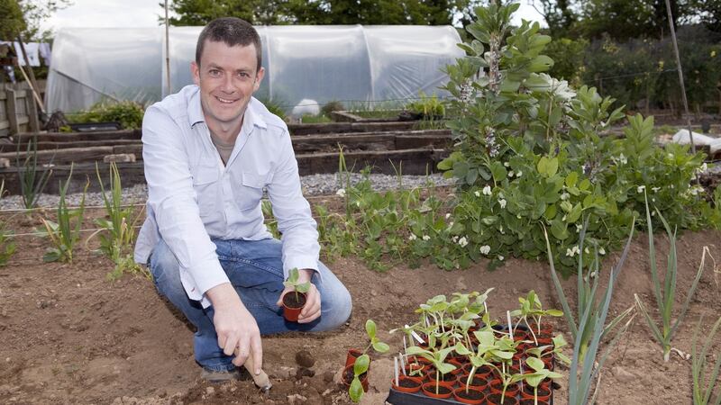 Michael Kelly of Grow It Yourself, winner of the Local Food Hero award.