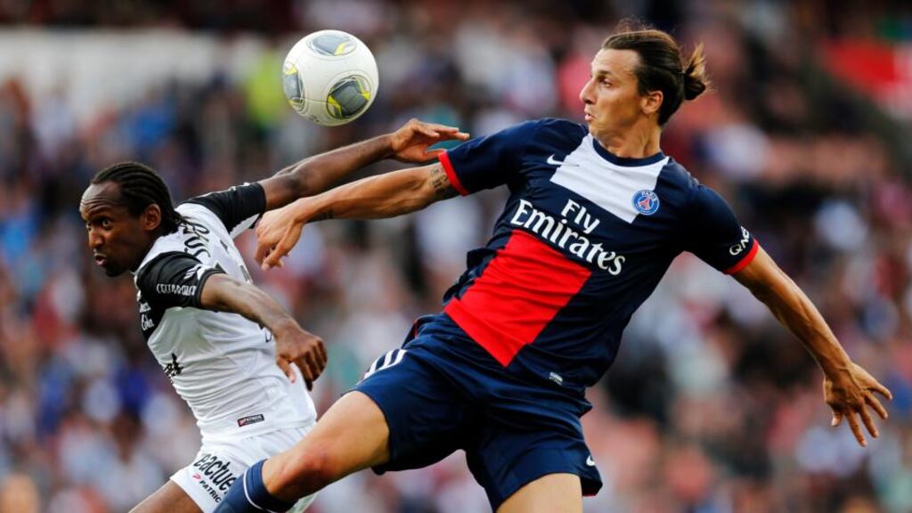 Zlatan Ibrahimovic: “There is pressure to win but there are other games and chances to take the points we need to go to the World Cup.” Photograph: Benoit Tessier/Reuters