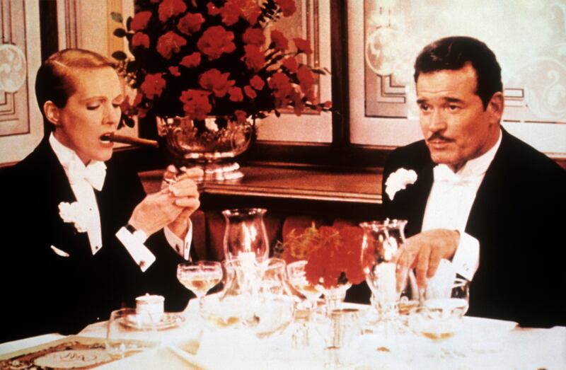 Julie Andrews with James Garner in Victor/Victoria. Photograph: Mondadori via Getty