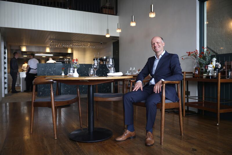 Alain Kerloc'h at Ox, Belfast. Photograph: Stephen Davison