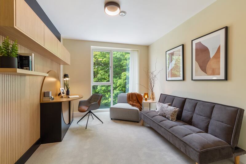 Third bedroom of three-bed apartment by Denise O'Connor