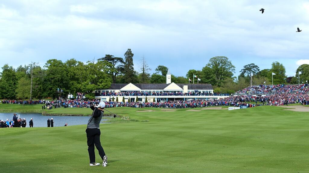 Rory McIlroy won the Irish Open in 2016, the last time it was staged at The K Club. Photograph: Andrew Redington/Getty Images