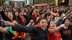 Protests erupt in Bolivia as Morales claims election win