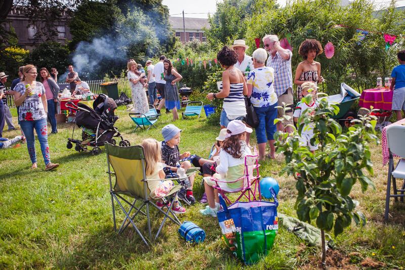 Street feast at Putland Road, Bray, Co Wicklow