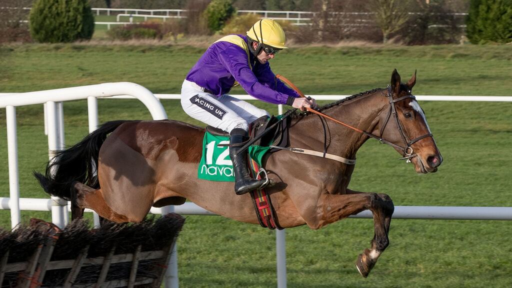Cilaos Emery could be in line for an attempt at the Cheltenham Champion Hurdle after impressing in victory at Gowran Park on Saturday. Photograph: Morgan Treacy/Inpho