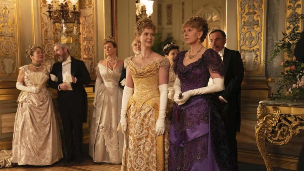 Cynthia Nixon and Christine Baranski in The Gilded Age. Photograph: Alison Cohen Rosa/HBO