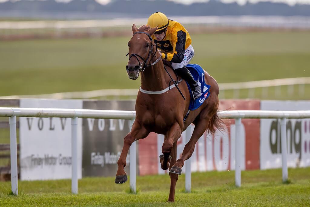 Billy Lee on Earl of Tyrone winning the Sky Bet Race to the Ebor Handicap in the Curragh in June. Photograph: Morgan Treacy/Inpho