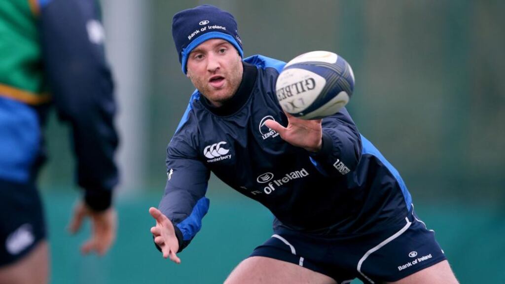 Luke Fitzgerald will start at outside centre for Leinster against Harlequins at the Aviva Stadium. Photograph: Dan Sheridan/Inpho