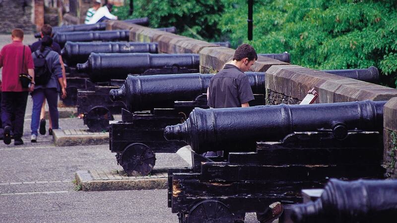 Tourists are pouring in to Derry to enjoy a multitude of attractions including the famous City Walls