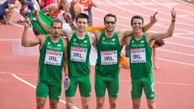 Ireland’s men’s 400m relay team beats record for second time in 24 hours