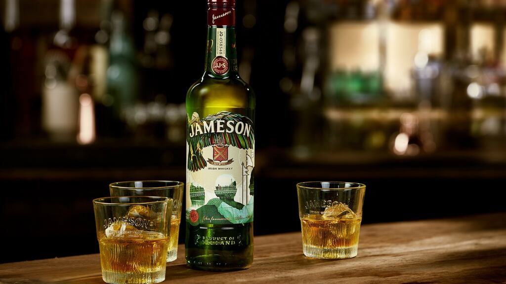 Irish whiskey, led by Jameson, is currently sold in 135 countries and exports are expected to double to 144 million bottles by 2020