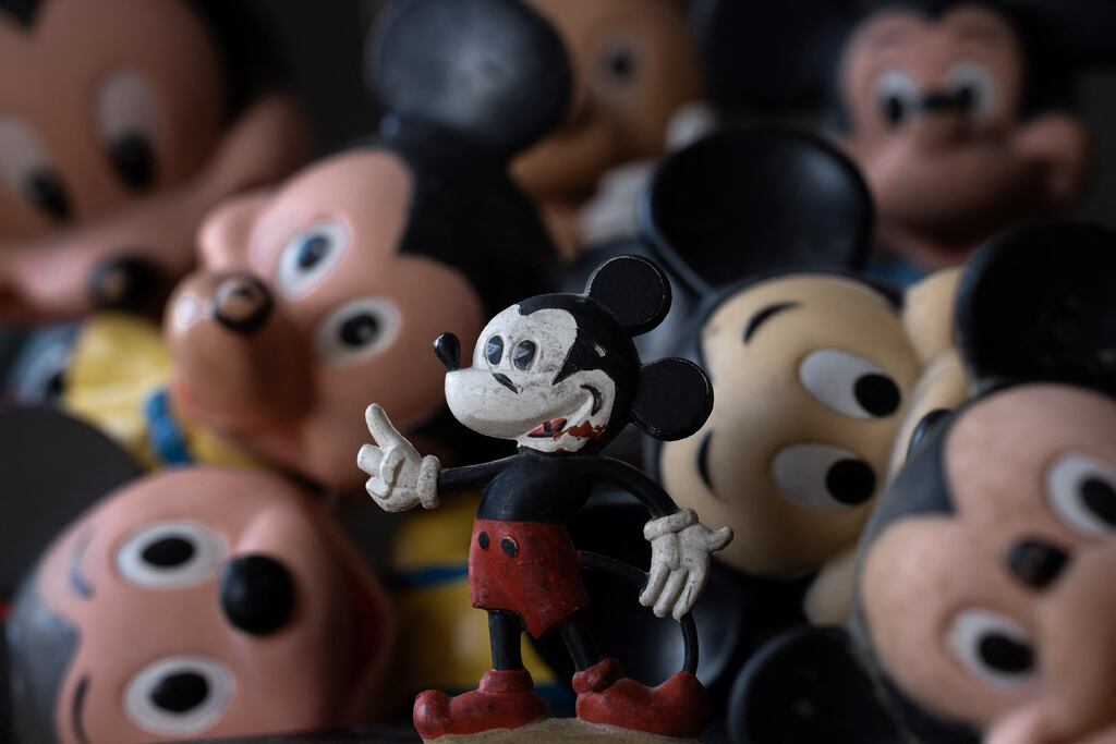 John Gapper welcomes the end of Disney’s copyright on Mickey Mouse. Photograph: Joel Saget/AFP