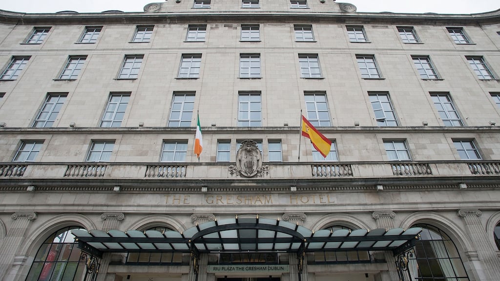 The Gresham Hotel gave ‘good notice’ of change in policy, Dublin City Council said. Photograph: Dave Meehan