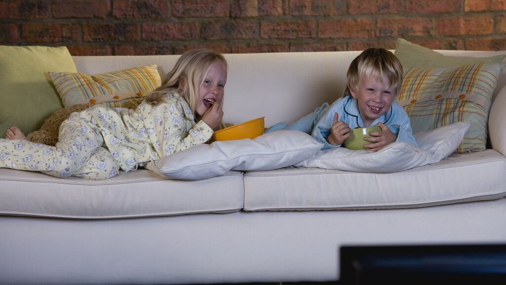 A white pizza has the distinct advantage, where small, messy, wandering fingers are concerned, of not having any tomato sauce on top