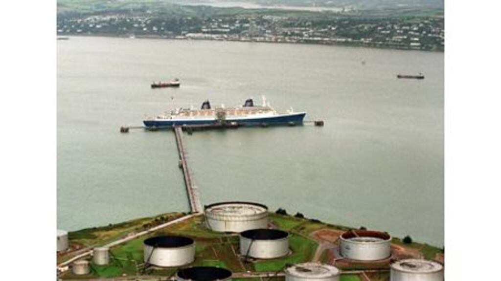 The Whitegate oil refinery in Cork harbour: No reason was given
by ConocoPhillips for the decision to sell the facility.
Photograph: Mark Kelleher
