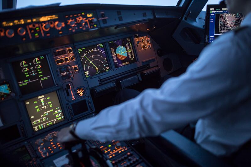 The risk posed by fake GPS signals means it’s crucial that two pilots are in the cockpit, say pilots unhappy with proposals to abolish co-pilots. Photograph: iStock