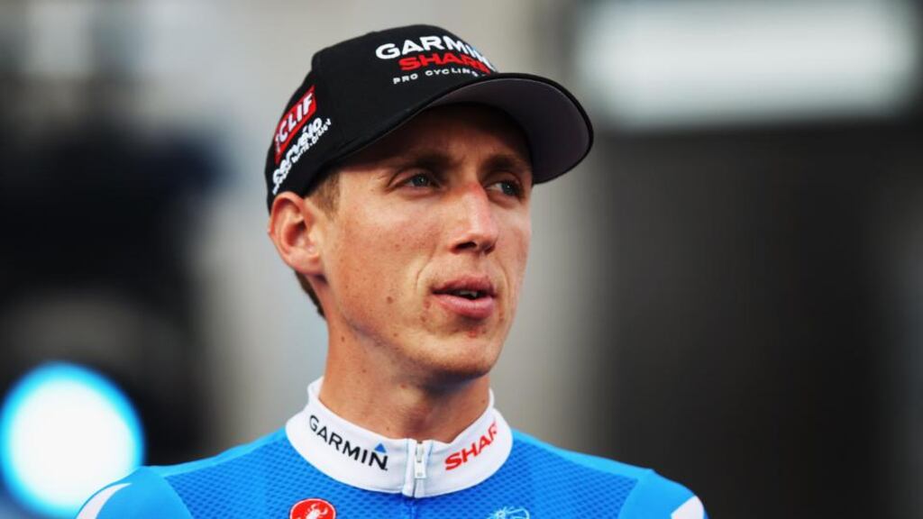 Dan Martin: his seventh overall in last week’s Critérium du Dauphiné should also hand him leadership status with the Cannondale Garmin squad. Photograph: by Bryan Lennon/Getty Images