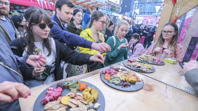 Vegan cheese platters will be on offer