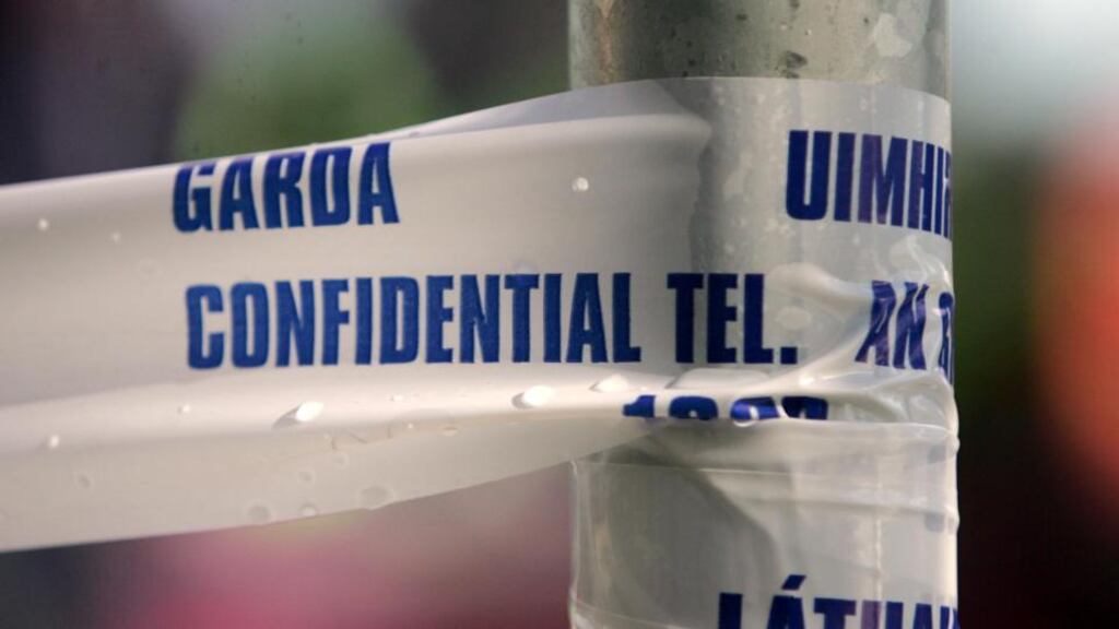 Gardai are investigating a robbery on a service station in north county Dublin on Sunday night. Photograph: Bryan O’Brien/THE IRISH TIMES