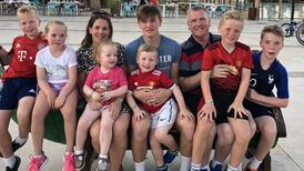 Michael McGrath: ‘Nothing is ever as it seems. We’ve ended up with seven children, but we had loss along the way’