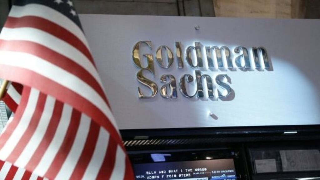 Goldman began a gradual return to the office last summer, with temperature checks and other new safety protocols. File photograph: Brendan McDermid/Reuters