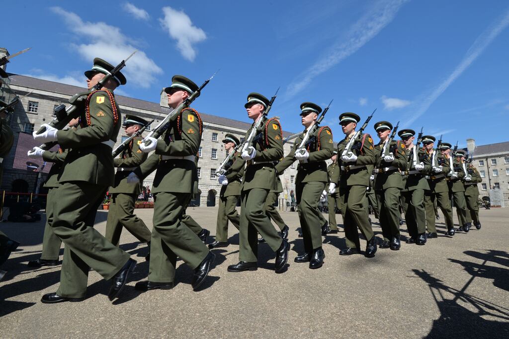 An assessment of the Department of Defence voiced concern about tensions in its dealings with Defence Forces officers. File photograph: Alan Betson/The Irish Times