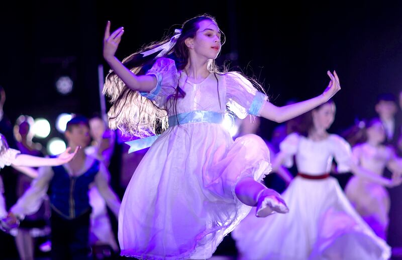 The Nutcracker: Veronika Shpiro in Irish National Youth Ballet's December 2022 production. Photograph: James Crombie/Inpho