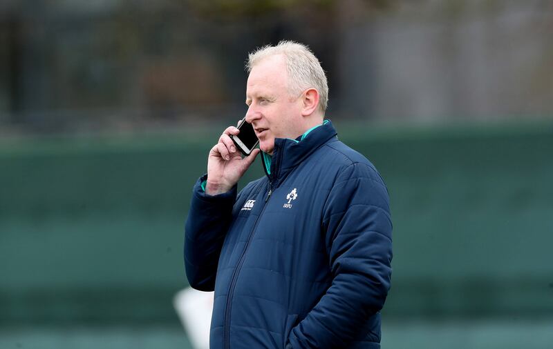Head of operations for the squad Ger Carmody. Photograph: Billy SticklandInpho