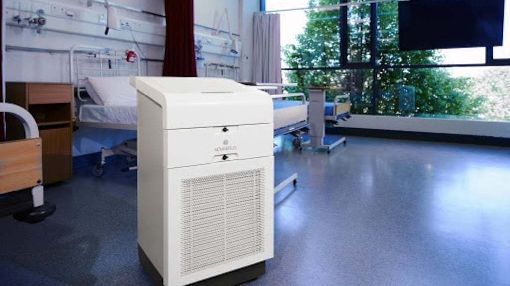 Wellair’s portable air disinfection units protect patients against illnesses including MRSA, clostridium difficile, norovirus and influenza.