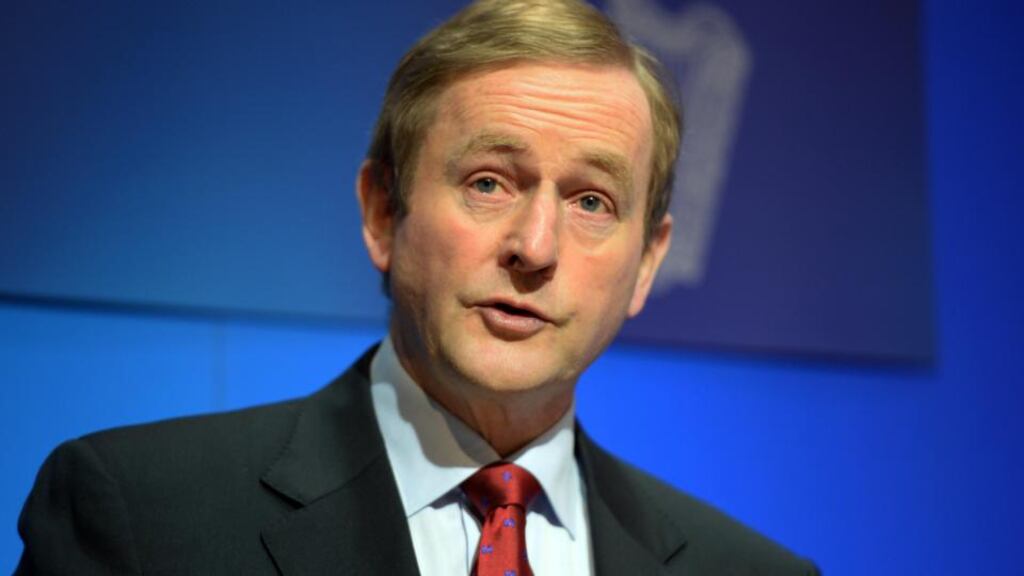 Taoiseach Enda Kenny warned that the economic situation remains fragile. “We are not in a position to write large cheques,” he said. Photograph: Eric Luke
