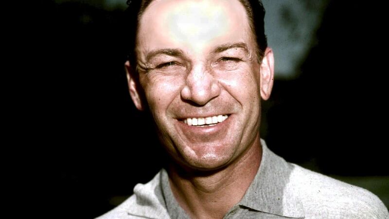 Ben Hogan, pictured here in 1951, completed the career Grand Slam with victory in the 1953 British Open at Carnoustie. Photograph: AP Photo