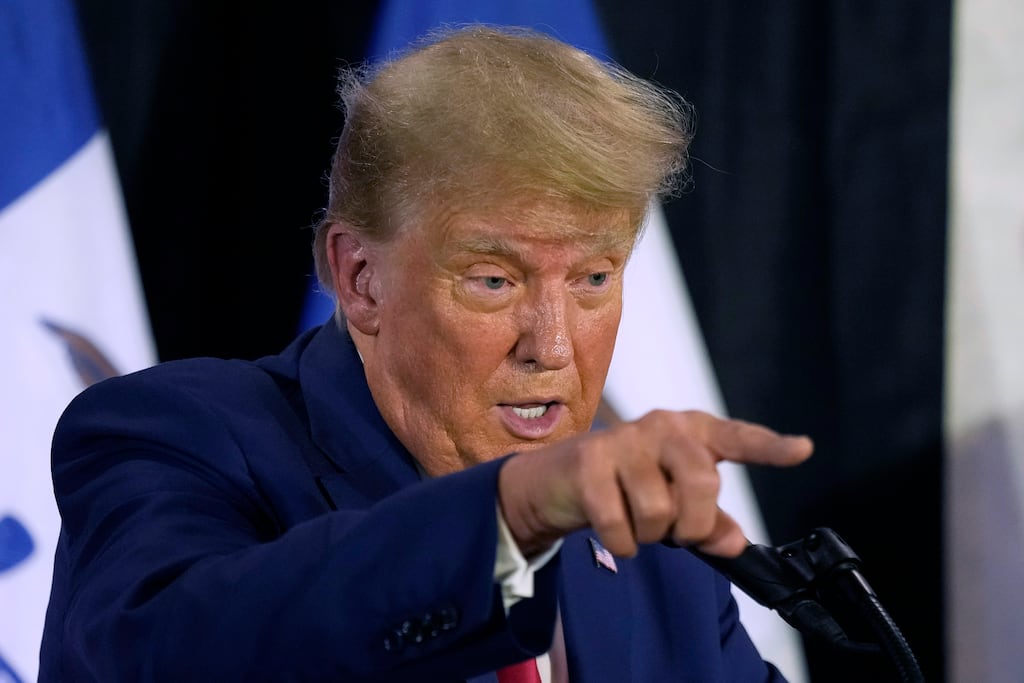 Former president Donald Trump had sought to put off any proceedings until after the US presidential election in November next year. Photograph: Charlie Neibergall/AP
