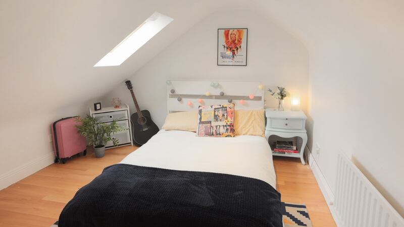 The attic conversion.