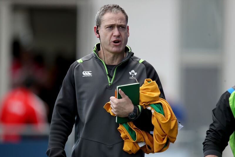 The death of Tom Tierney at 46 has shocked the Irish rugby community. Photograph: Bryan Keane/Inpho