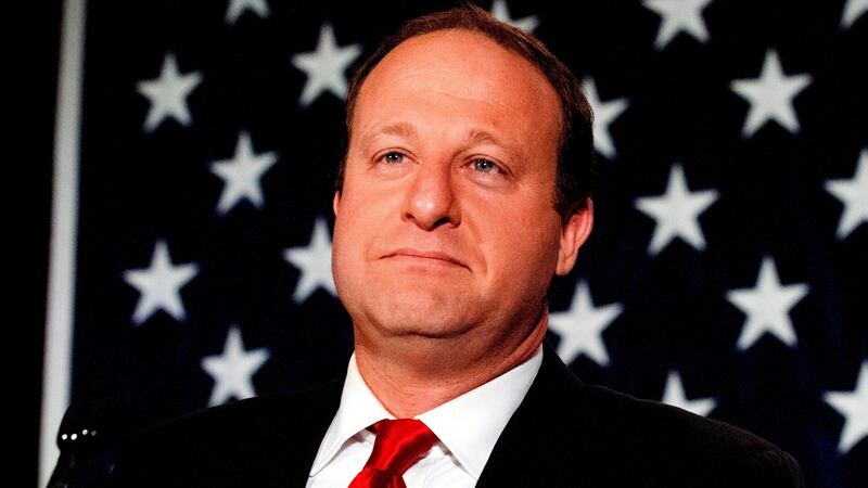 Jared Polis addresses supporters after his campaign victory in Colorado. Photograph: Getty Images