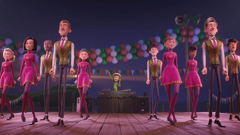 Riverdance: The Animated Adventure – Keegan lives in a perfect seaside village where Riverdance is the big craze