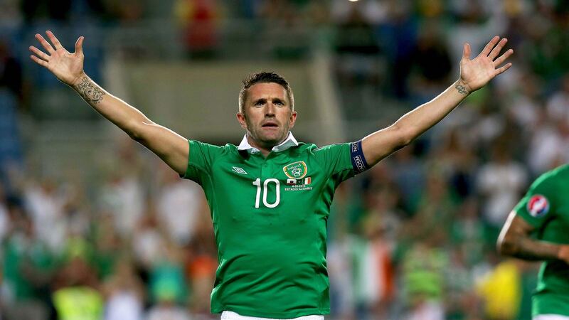 Former Irish soccer captain Robbie Keane who, along with several other high-profile Irish footballers and Bob Geldof, faces a UK tax bill over a film investment scheme. Photograph: Donall Farmer/Inpho