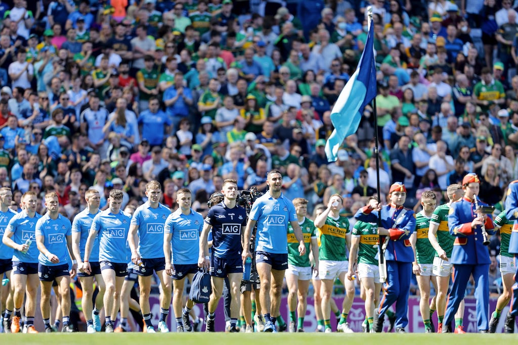 Sunday's All-Ireland Football Final will be the latest instalment of a great GAA rivalry. Photograph: Laszlo Geczo/Inpho