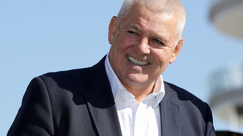 Lions head coach Warren Gatland. Photgraph: Dan Sheridan/Inpho