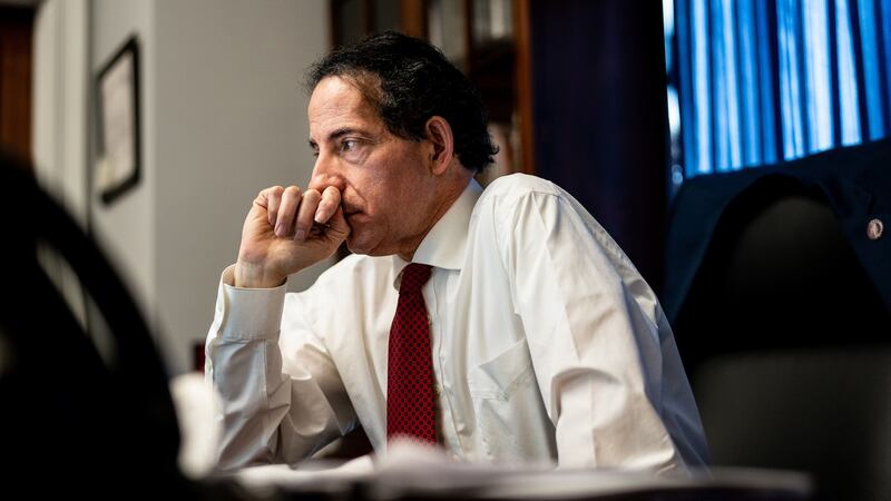 Jamie Raskin, a Democratic congressman from Maryland, is the lead impeachment manager. Photograph: Erin Schaff/The New York Times