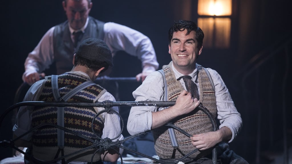 Eoin Cannon as Frank McCourt in Angela’s Ashes The Musical.