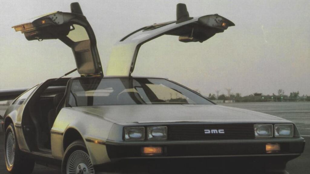 Deloreans (pictured) and nuclear explosions set the tone for a challenging Leaving Cert engineering exam taken by more than 5,000 students across the State today.