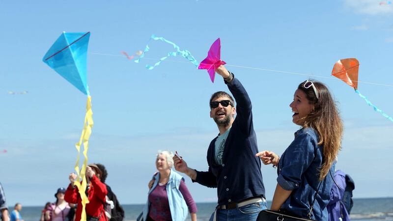 The Dublin Kite Festival is flying high on Sunday, June 18th, on North Bull Island in Clontarf. Photograph:  Jason Clarke