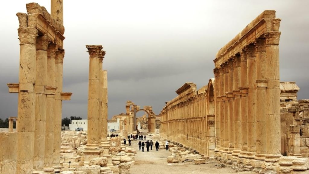 The ancient city of Palmyra. Photograph: Getty Images/iStockphoto