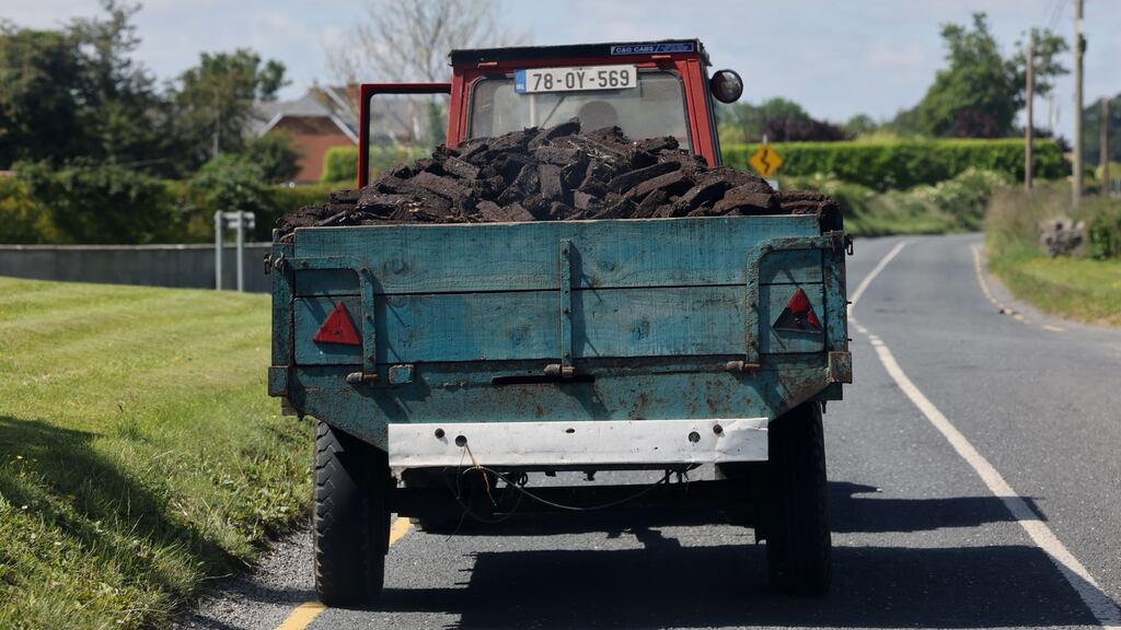 The horticultural and mushroom-growing sectors say they have been thrown into crisis by the sudden cessation of peat production by Bord na Móna. Photograph: Alan Betson