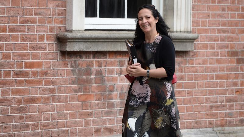 Minister for Media, Tourism, Arts, Culture, Sports and the Gaeltacht Catherine Martin noted ‘a considerable proportion’ of employers in culture and tourism had used the Temporary Wage Subsidy Scheme. Photograph: Dara Mac Dónaill