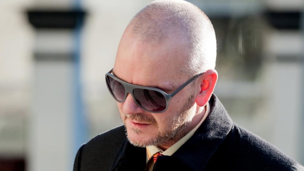 Thomas Byrne (47) arriving at Dublin Circuit Criminal Court yesterday. Photograph: Collins/Courts