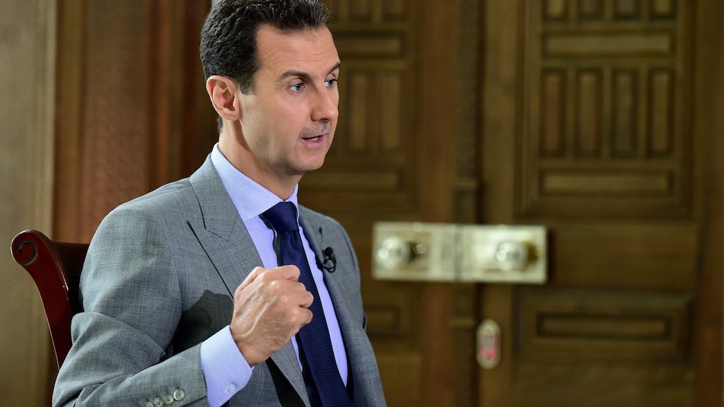 Syrian president Bashar al-Assad. File photograph: Sana/EPA